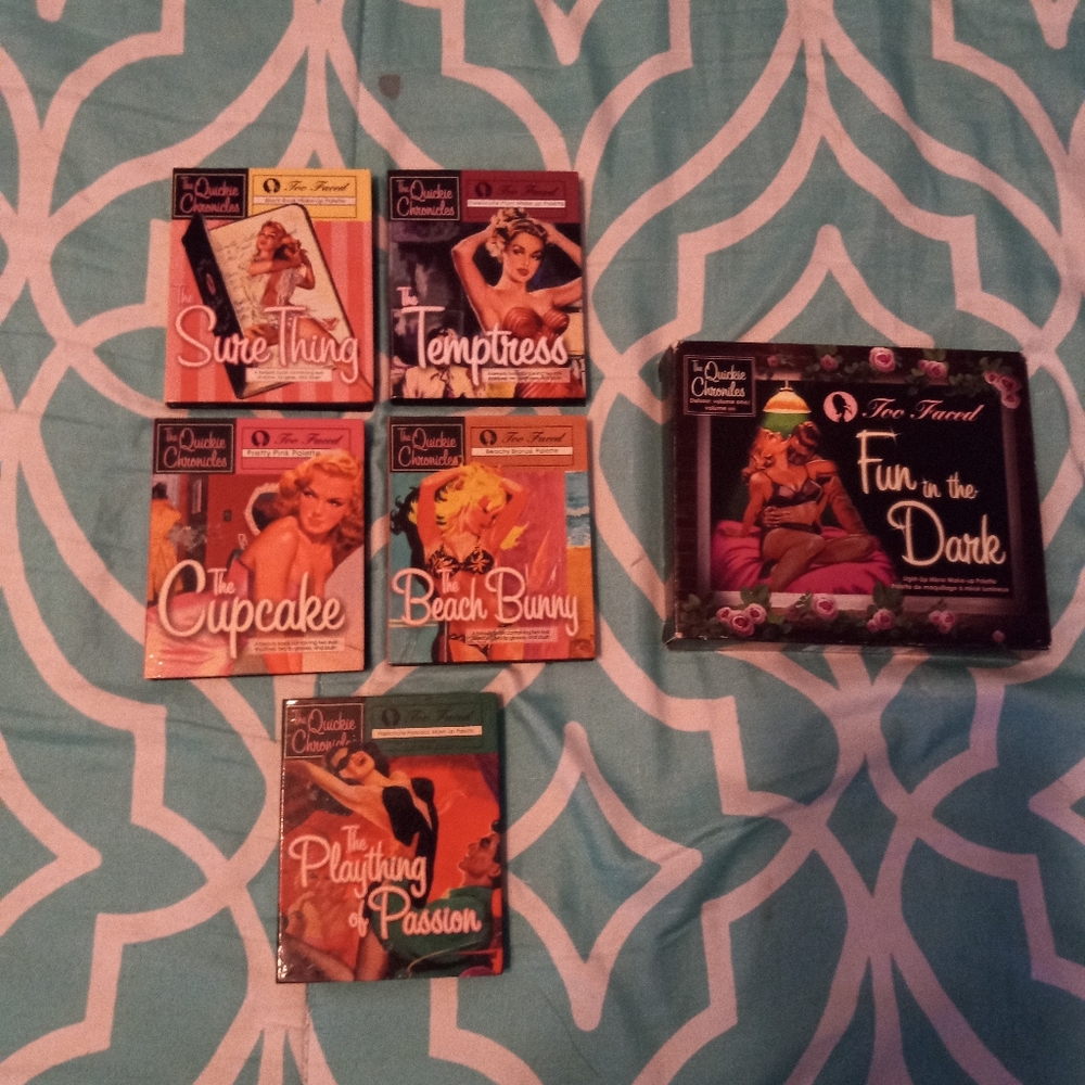Too Faced Quickie Chronicle Lot Bundle